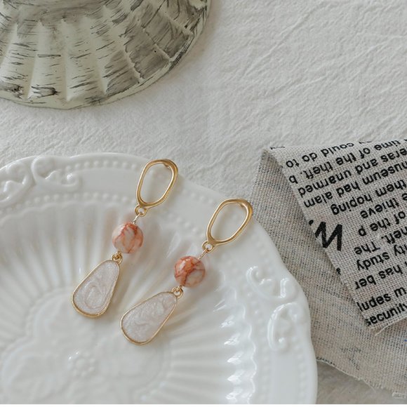 Urban Outfitters Jewelry - S925 NATURAL STONE EARRINGS